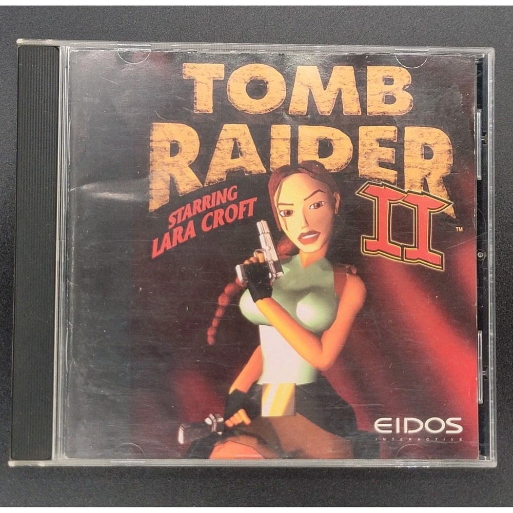 APPLE EIDOS CORE TOMB RAIDER 2 II LARA CROFT RETAIL GAME CD MAC OEM